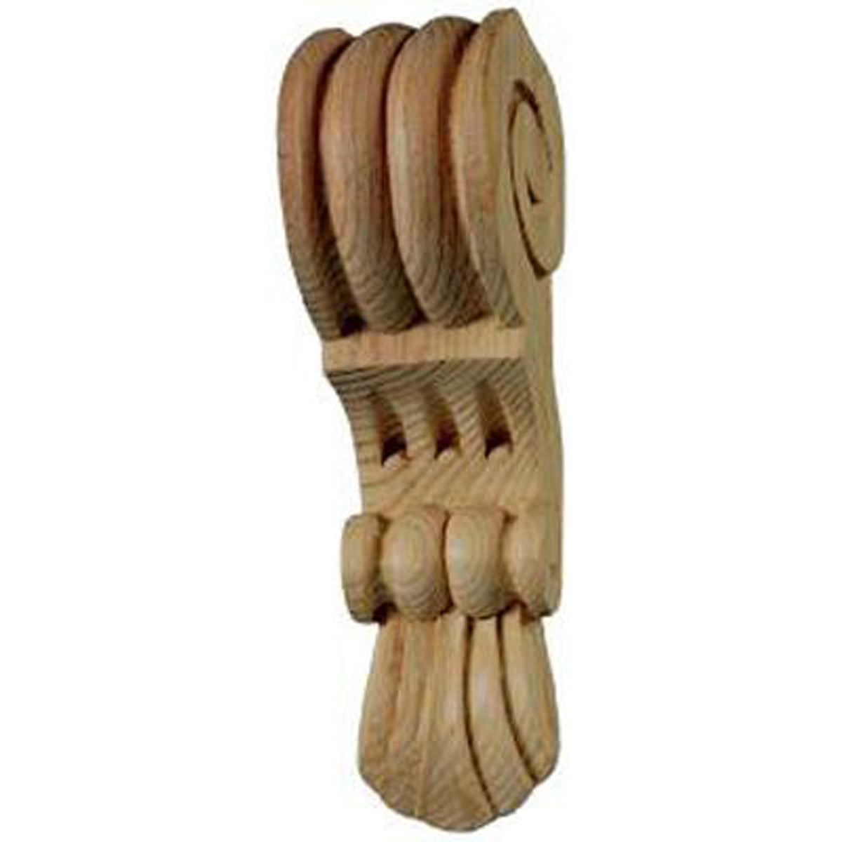 CARVED NARROW DEEP CORBEL PAIR