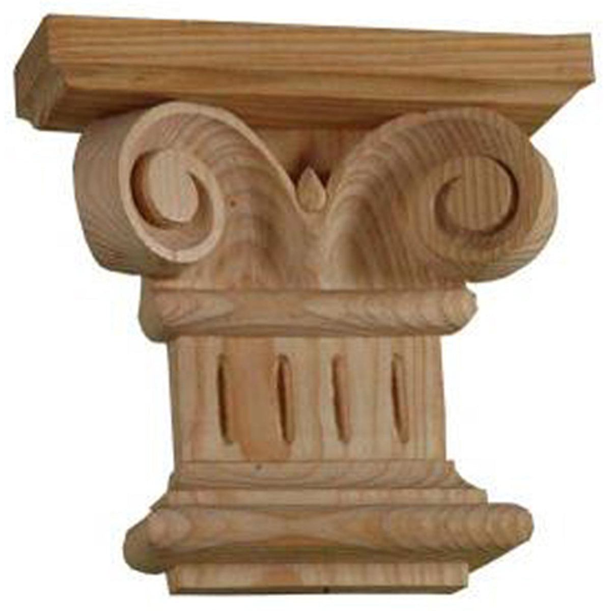Carved Grape Corbel Large — Pair