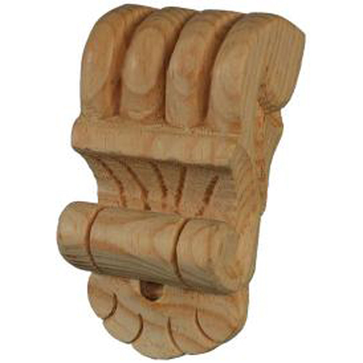 Carved Grape Corbel Medium — Pair