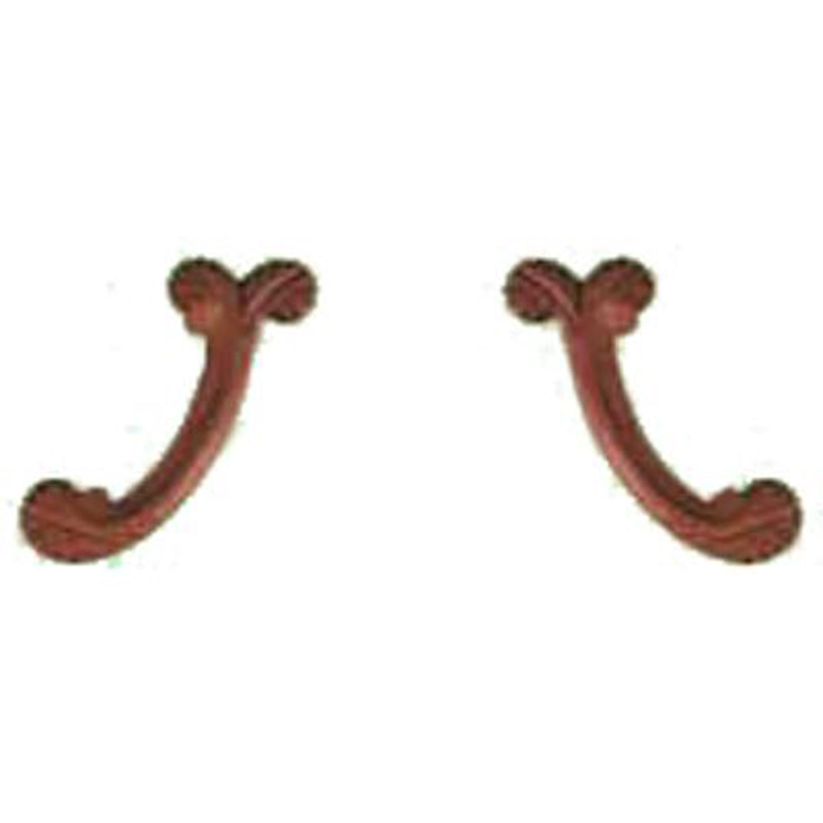 Carved Regal Bedrail 362 x 18mm — Pair