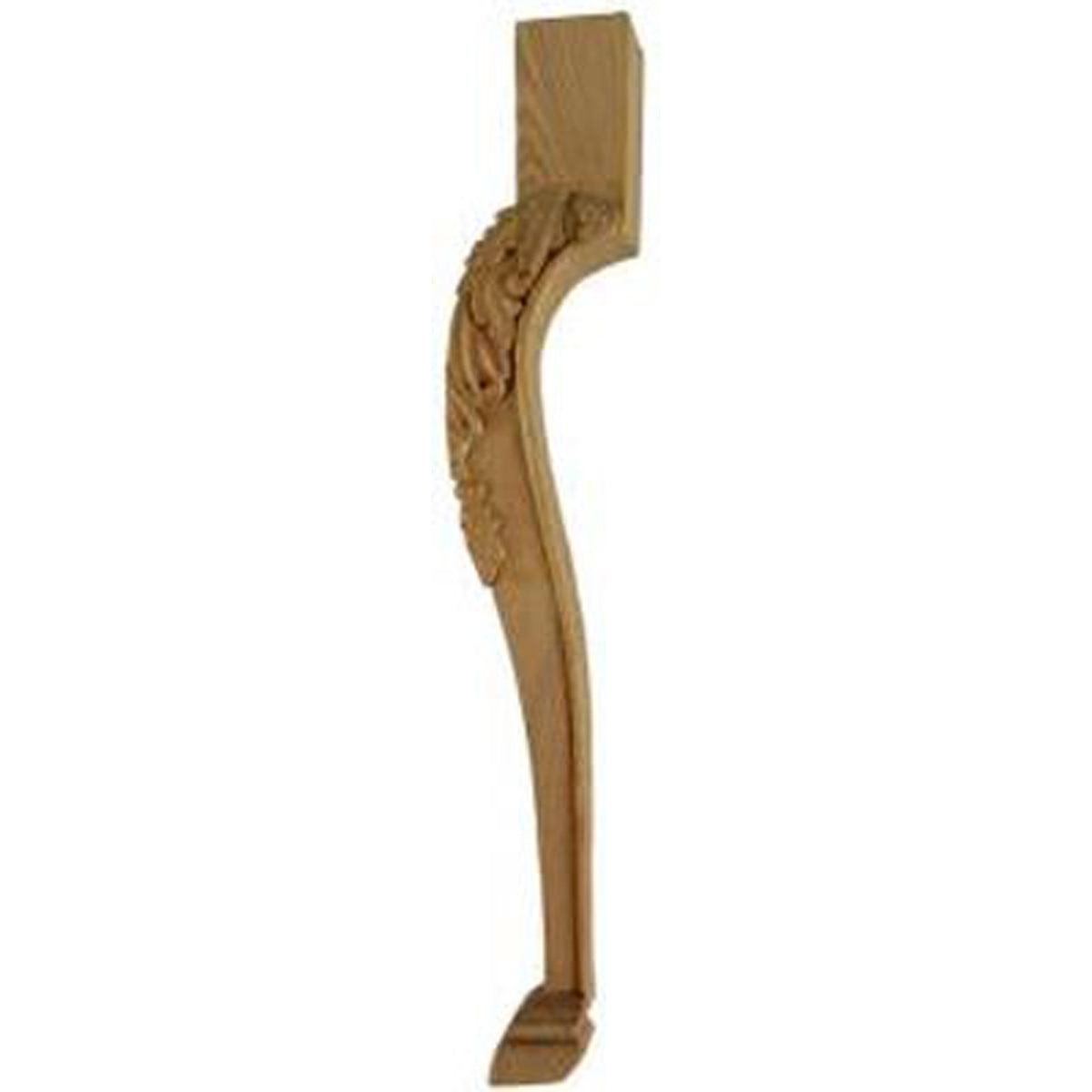 Carved Queen Anne Padfoot Table Leg