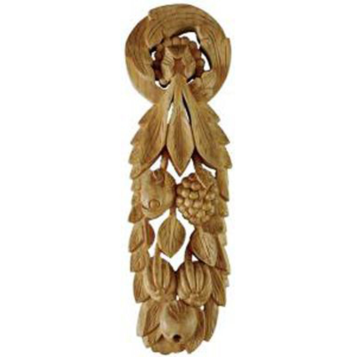 Carved Harvest Wall Plaque