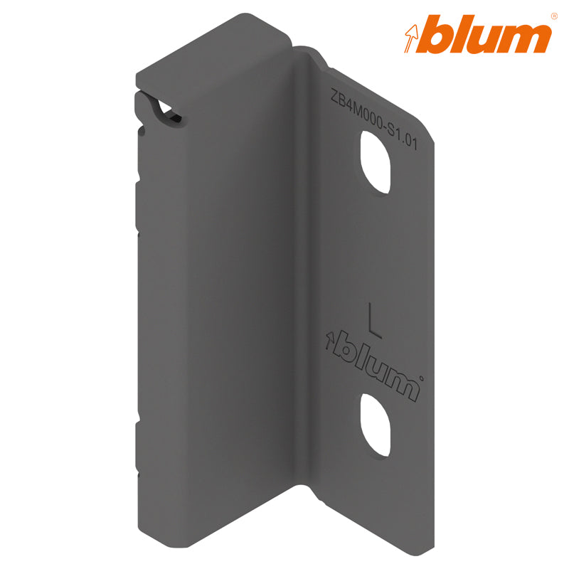 BLUM MERIVOBOX CHIPBOARD BACK FIXING M HEIGHT 108 LH OGM