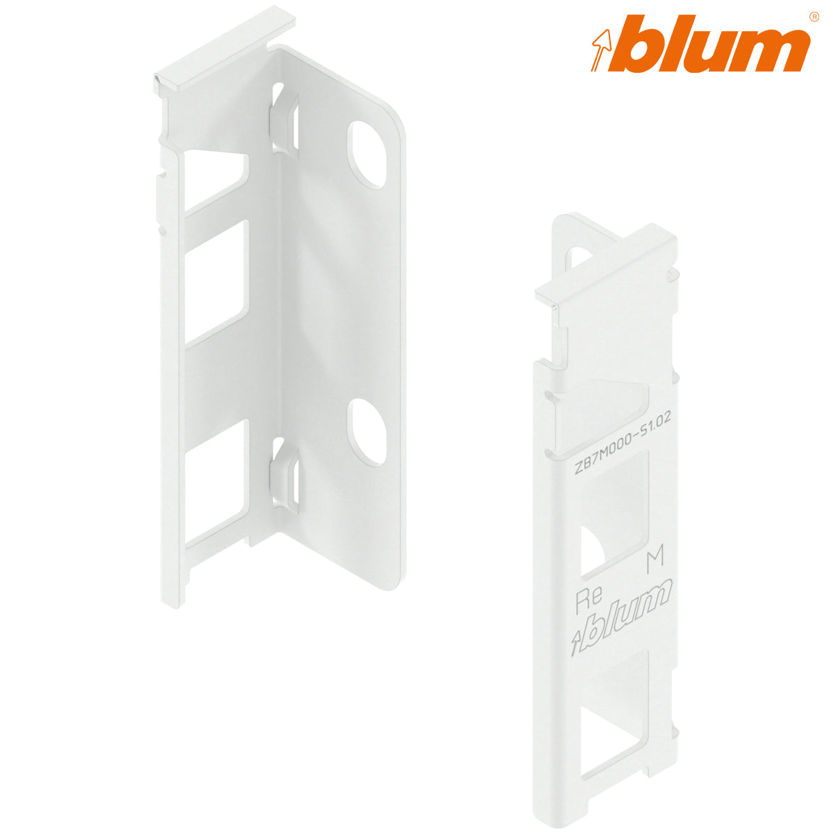 BLUM LEGRABOX WOOD BACK BRACKET M PR SWH