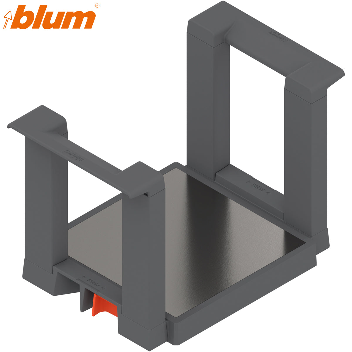 BLUM LEGRABOX ORGALINE PLATE HOLDER 171x151x262-420 OGM