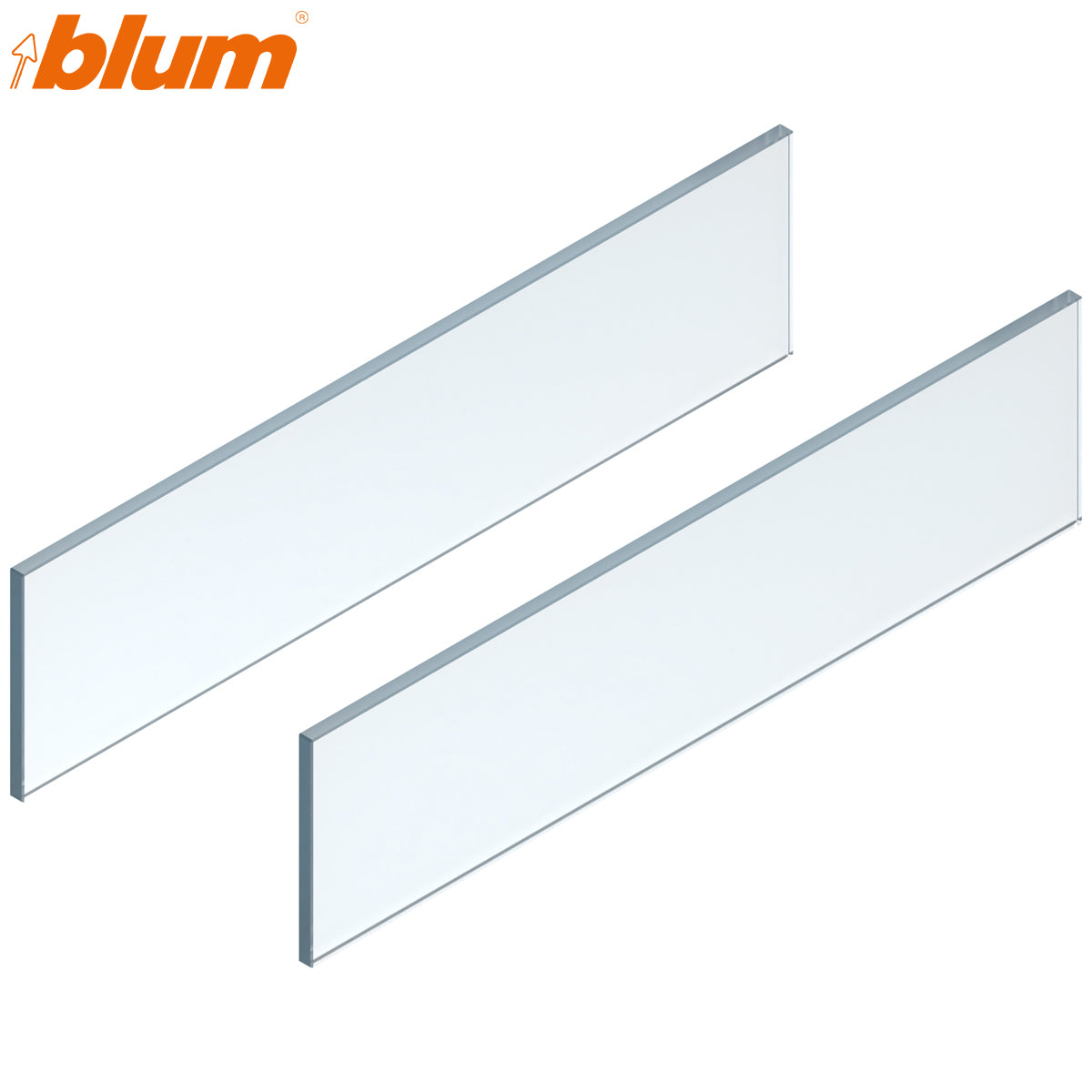 BLUM LEGRABOX FREE GLASS SIDE 650 PR CLR