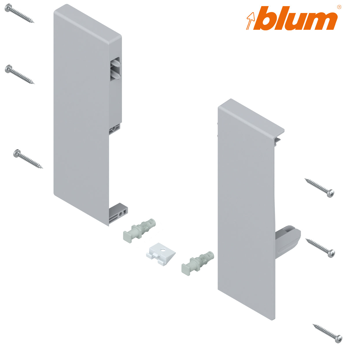 ANTARO FRONT FIX BKT C GRY PR by JULIUS BLUM UK LTD