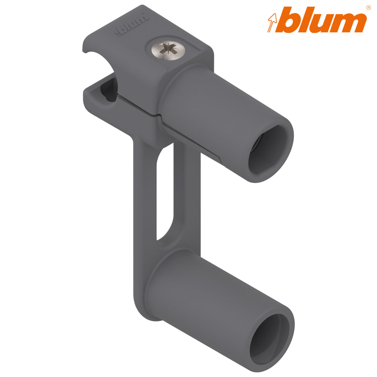BLUM CROSS GALLERY RAIL CONNECTOR DGY