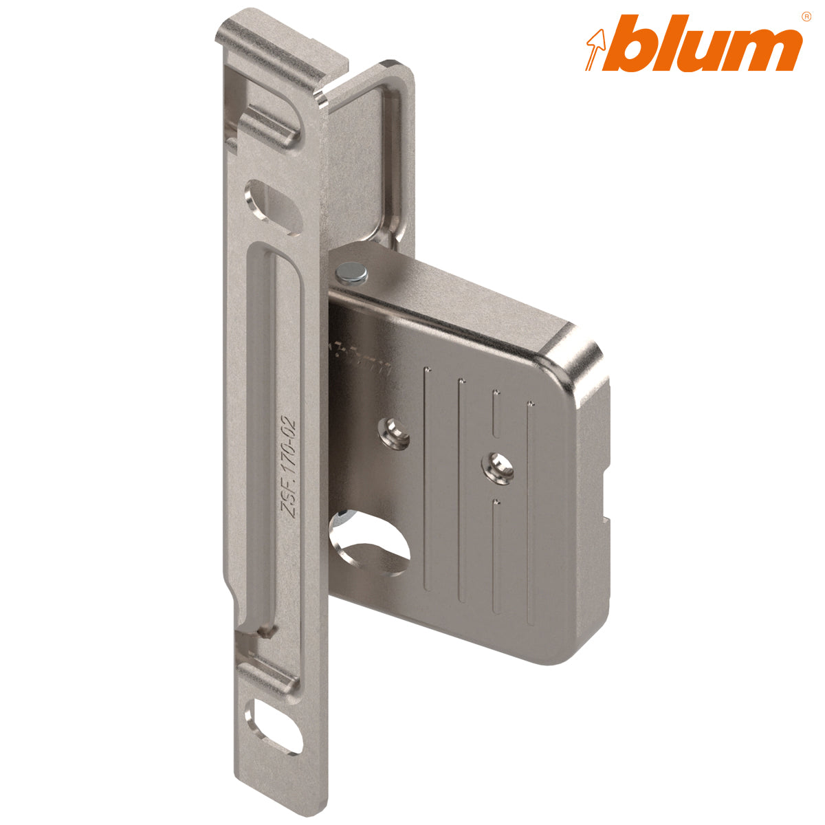 BLUM METABOX CLIP FRONT FIX BRACKET RH ST/NP