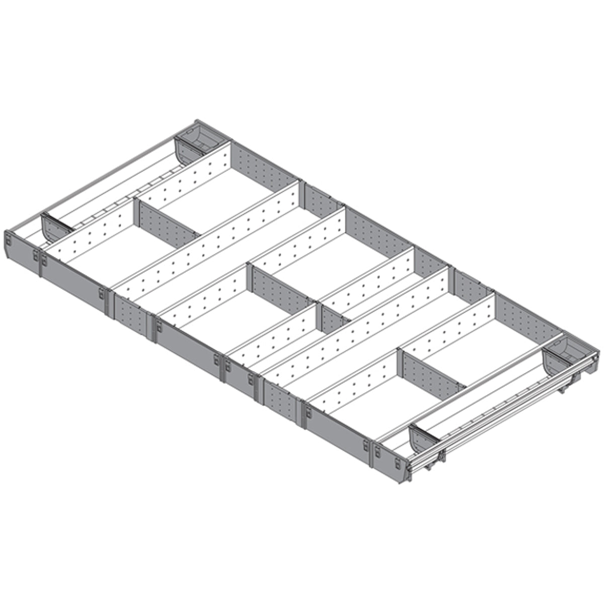 BLUM ORGALINE UTENSIL TRAY 550x1200 DGY