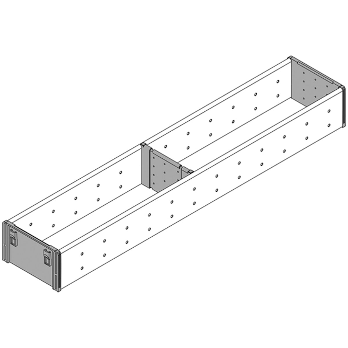 BLUM ORGALINE UTENSIL DIVIDER 105x550 BSS