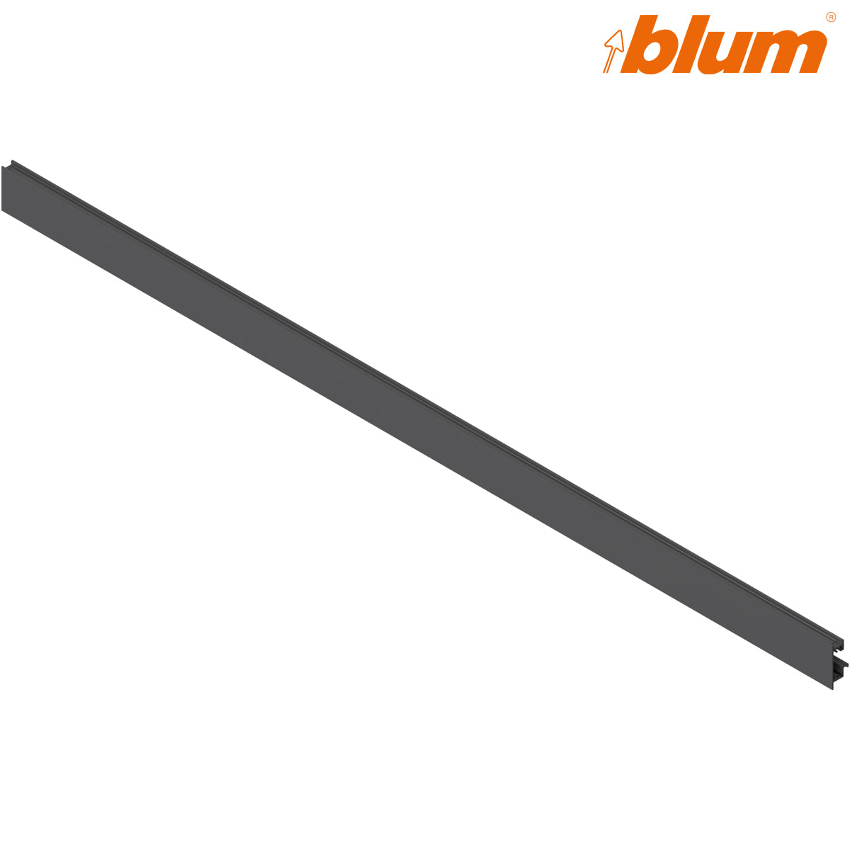 BLUM LEGRABOX FRONT PIECE +GROOVE C GRY – ZV71043MN1G