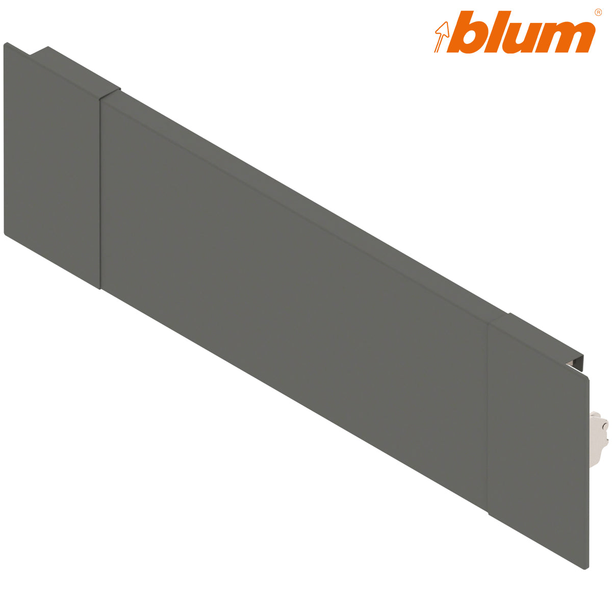 BLUM LEGRABOX FRONT PIECE-GALLERY RAIL 0400 OGY – ZW7350M