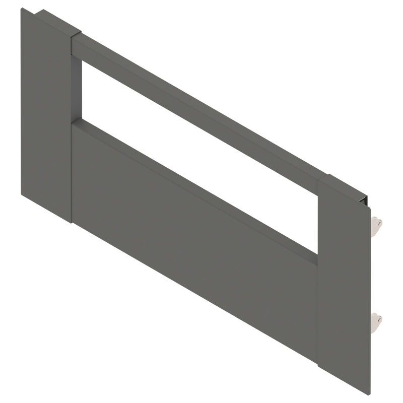 BLUM LEGRABOX FRONT PIECE+GALLERY RAIL 450 OGY