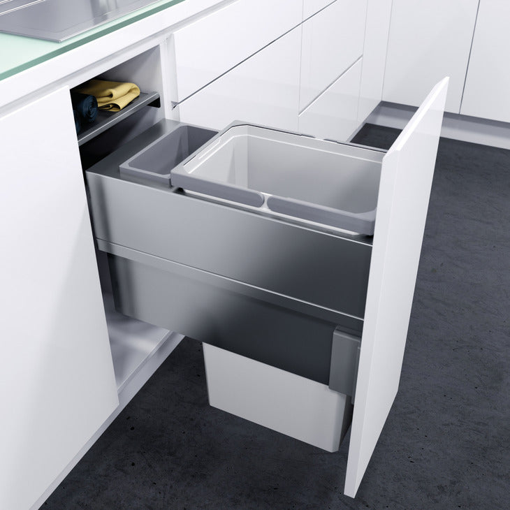 VS ENVI SPACE XX PRO S WASTE BIN 1x32L 1x1.2L 476x300 LGY