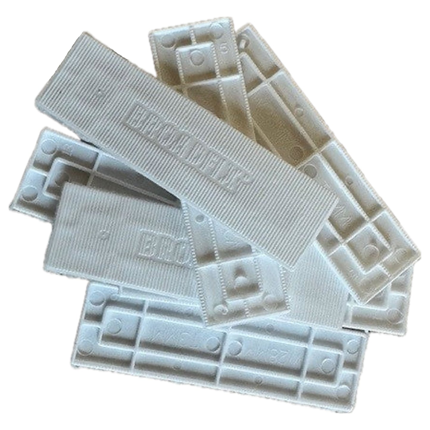Flat Shim Packers 100x28x3mm White – Pack of 1000
