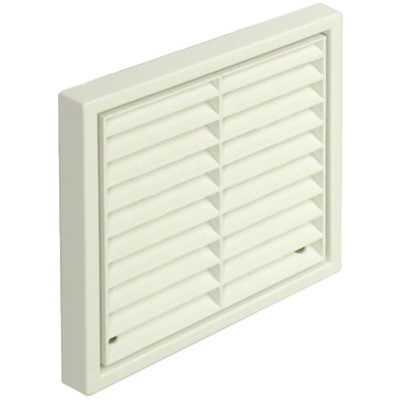 FIXED LOUVRE GRILLE RECT 110x54 BRN