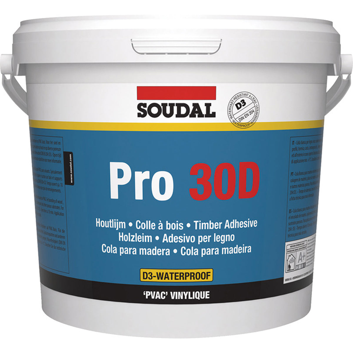SOUDAL PRO D3 WOOD ADHESIVE 5KG