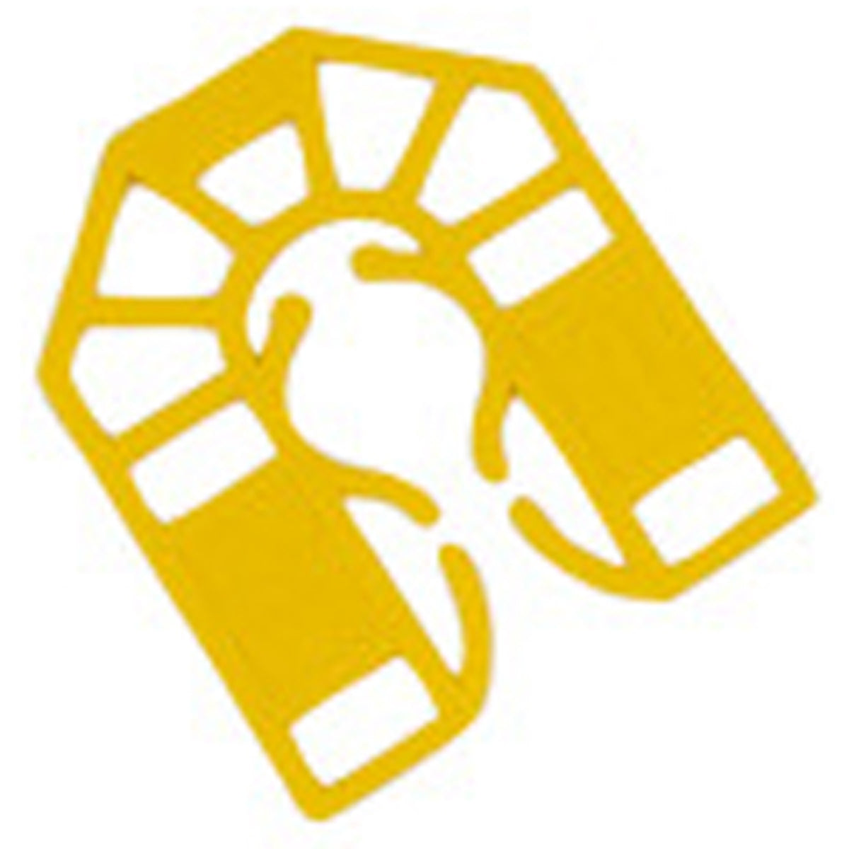 PACKING SHIMS 40x46 YELLOW x250