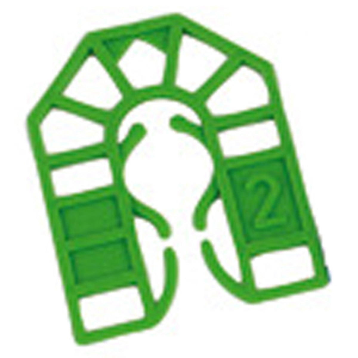 PACKING SHIMS 100x50 GREEN x250 by HAFELE UK LTD