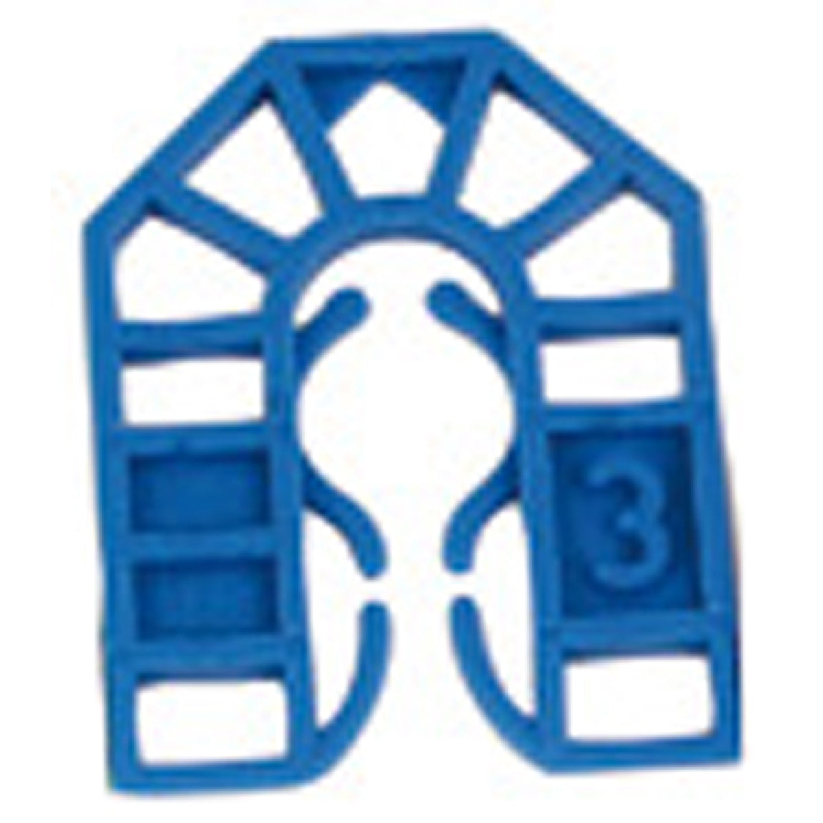 PACKING SHIMS 100x50 BLUE x250 by HAFELE UK LTD