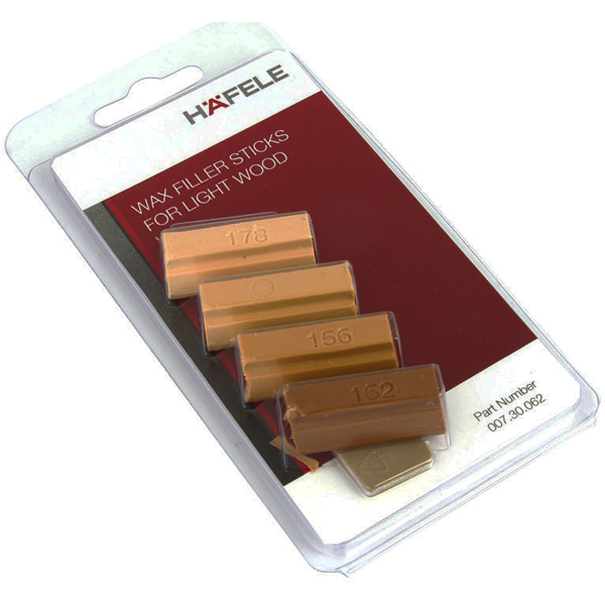 WAX SOFT STICKS 4PACK LIGHT WOOD