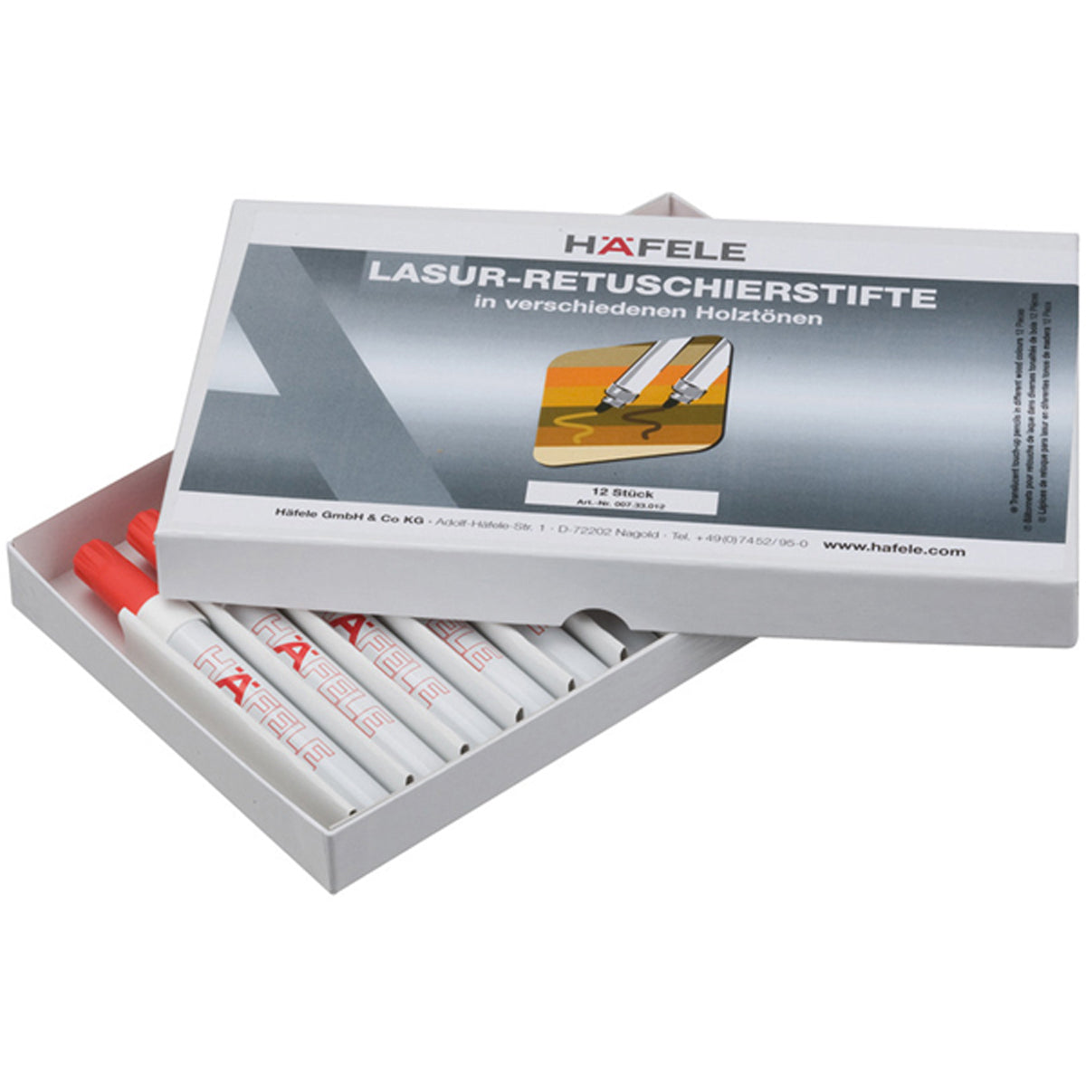 TOUCH-UP PEN SETx12 REPAIR by HAFELE UK LTD
