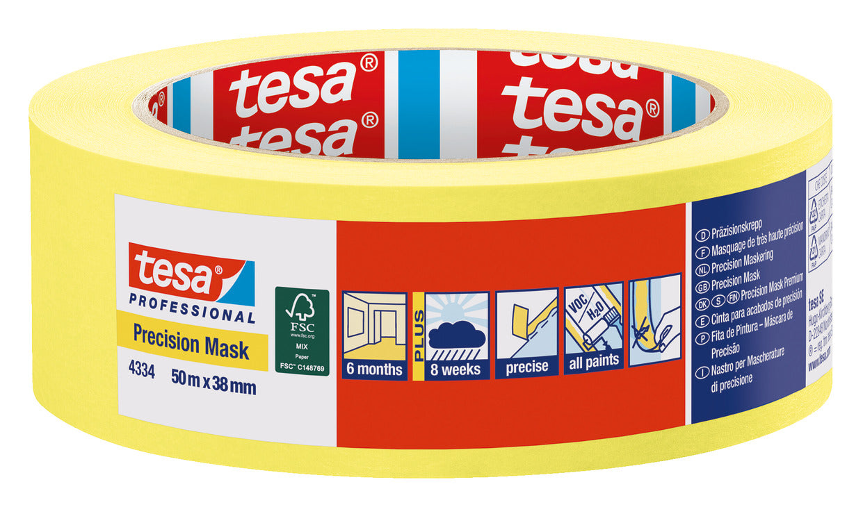 Tesa Pro 4334 Tape Msk Precis 50m 38mm