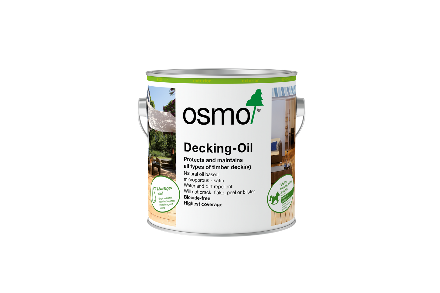 Osmo Teak Oil 007 Decking Oil 2.5L – Clear