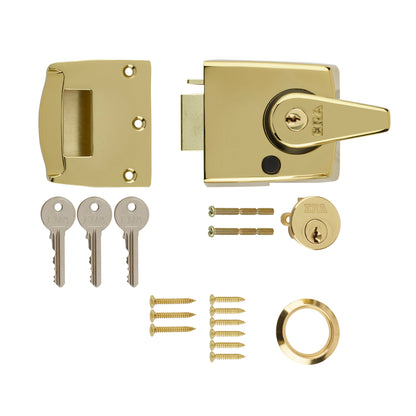 ERA Double Locking Nightlatch 60mm Brass | DF193
