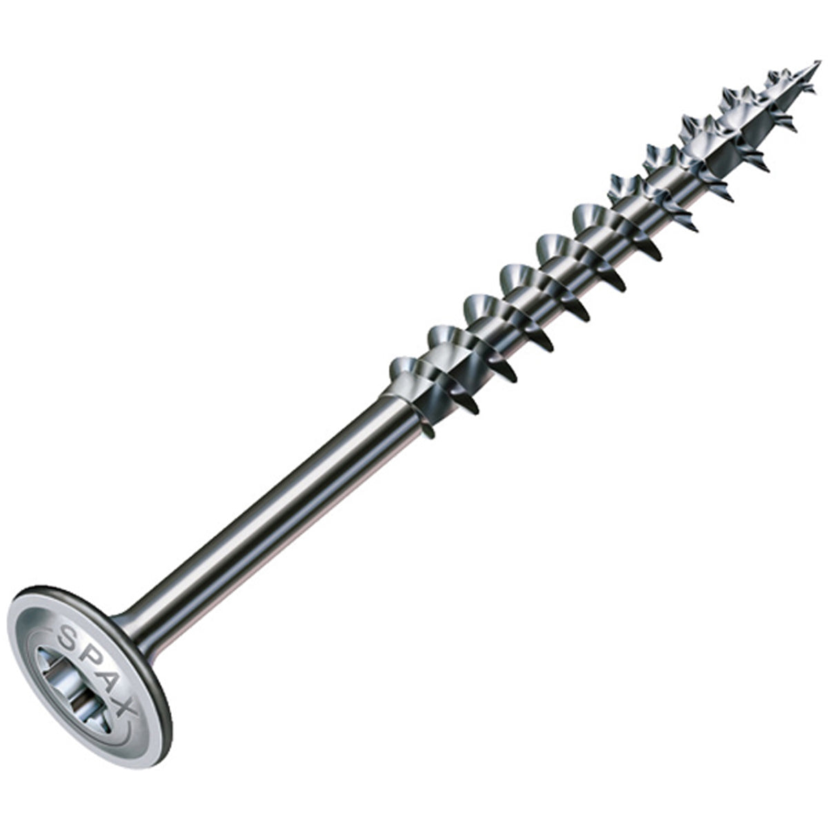 SPAX SCR FLAT WIROX D6.0x120 BX1000