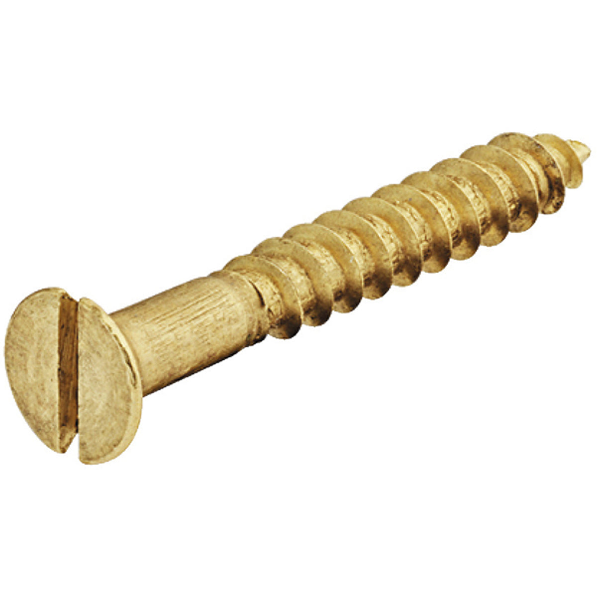 DISCONTINUED WOOD SCREW CS D2.5x12 BRS BX100 by HAFELE UK LTD