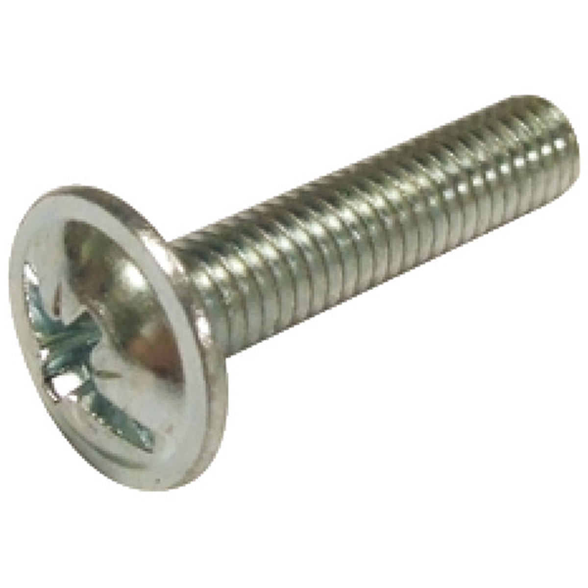 FLAT HEAD BOLT M6x28 ST/GLV x100