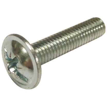FLAT HEAD BOLT M6x28 ST/GLV x100