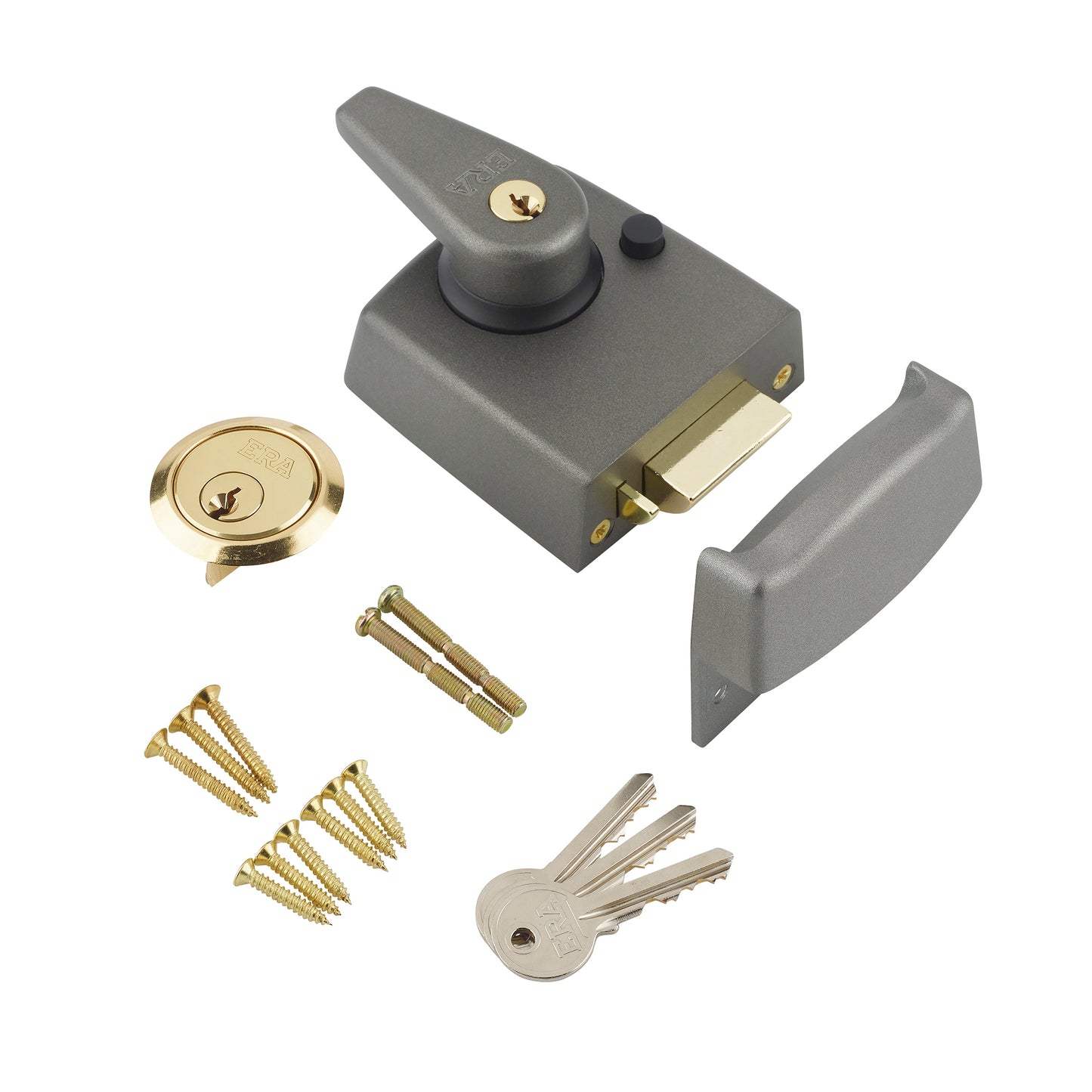 ERA Nightlatch Deadlock 40mm Grey | DF184