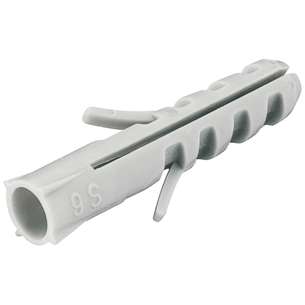 WALL PLUG GREY NYLON D8x41 x100 by HAFELE UK LTD