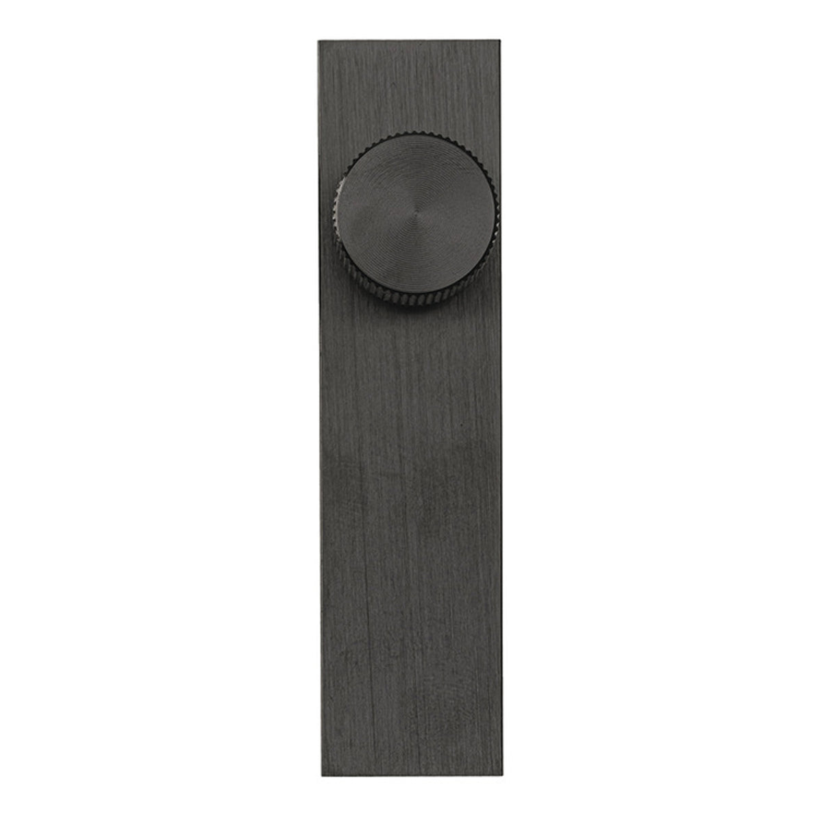 ARPA KNOB+BACKPLATE D22x33 ALU/BBK by HAFELE UK LTD