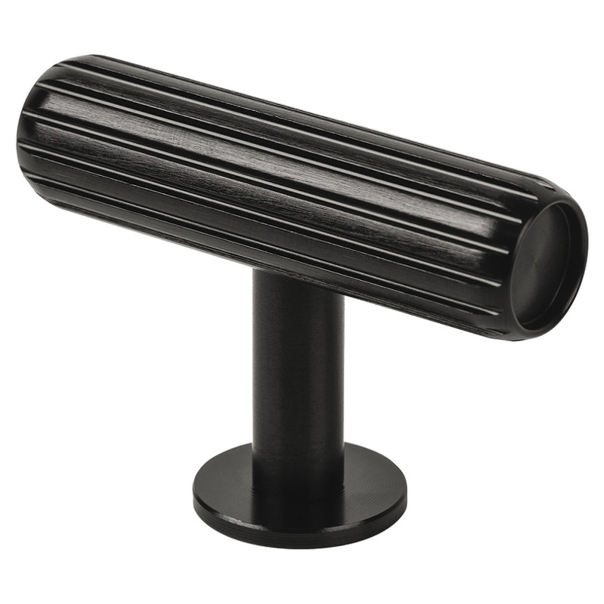 RILLE T HANDLE D15x55 ALU/BBK by HAFELE UK LTD