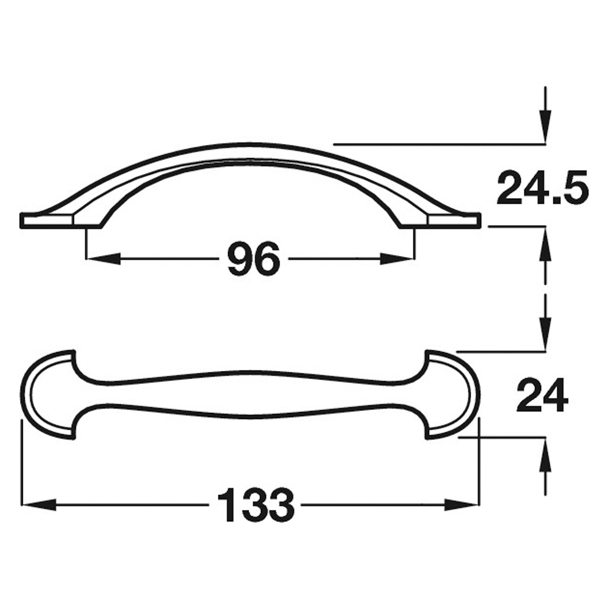 NORFOLK BOW HANDLE 96HC ZA/ANP