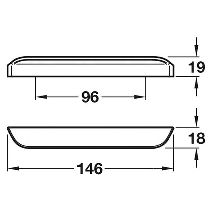OXFORD PULL HANDLE 96HC ZA/PCP