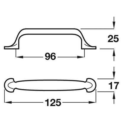 LOGAN D HANDLE 96HC ZA/SSE