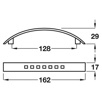 ANTROBUS BOW HANDLE 128HC ZA/MNI