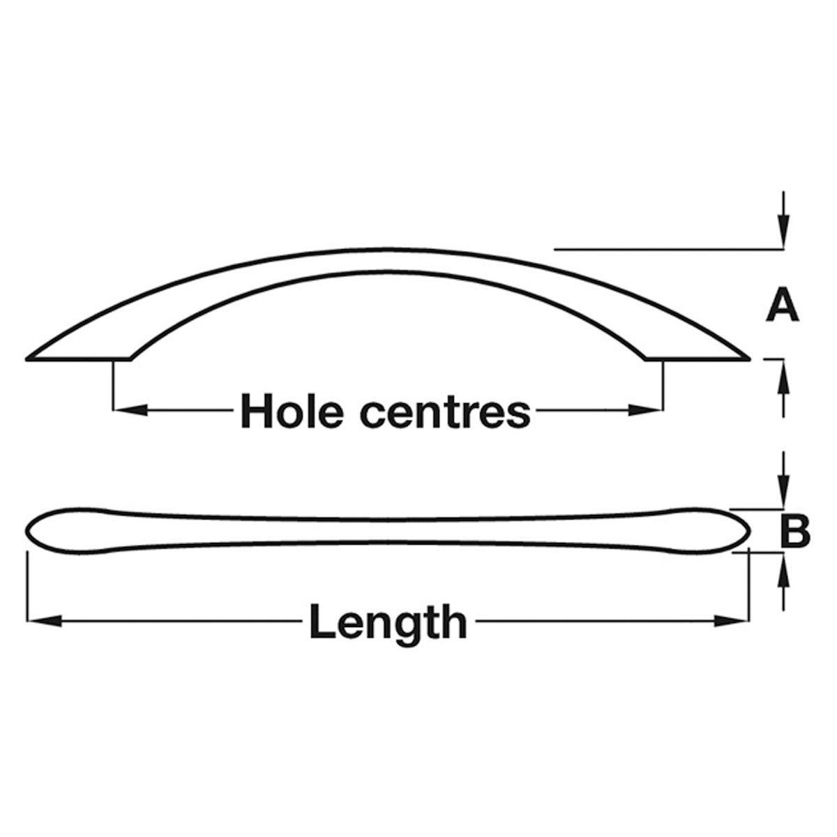 SABINE BOW HANDLE 160HC ZA/MNP