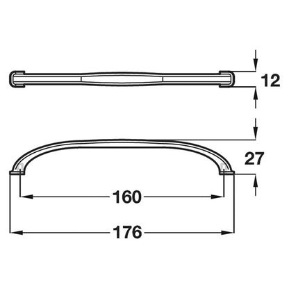ODESSA BOW HANDLE 160HC ZA/SSE