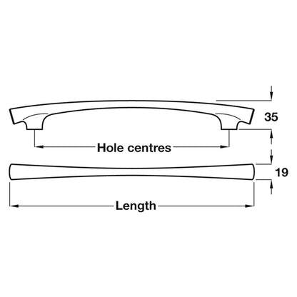 ARCO BOW HANDLE 224HC 281 ZA/SNI