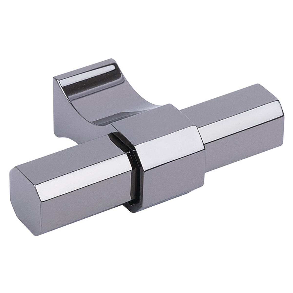 TIBERIUS T KNOB 60x36x17 ALU/BKN