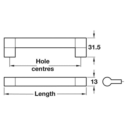 GIGI KEYHOLE BAR HND 192HC ZA/STST
