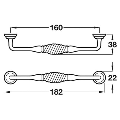 TWISTER D HANDLE 160HC ZA/APW