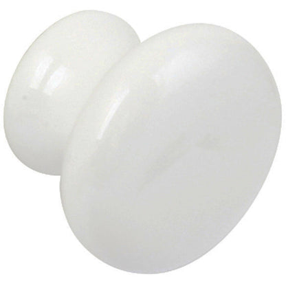 IRIS KNOB D38x30 CER/WHI