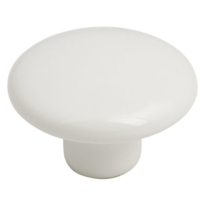 CALVIN KNOB D37x25 PORC/WHI